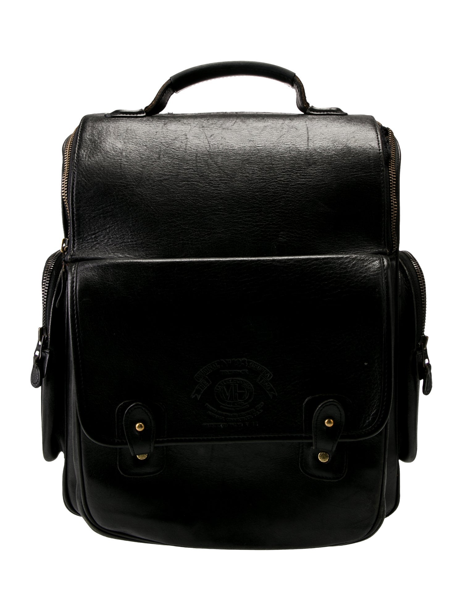 Ghurka Leather Backpack