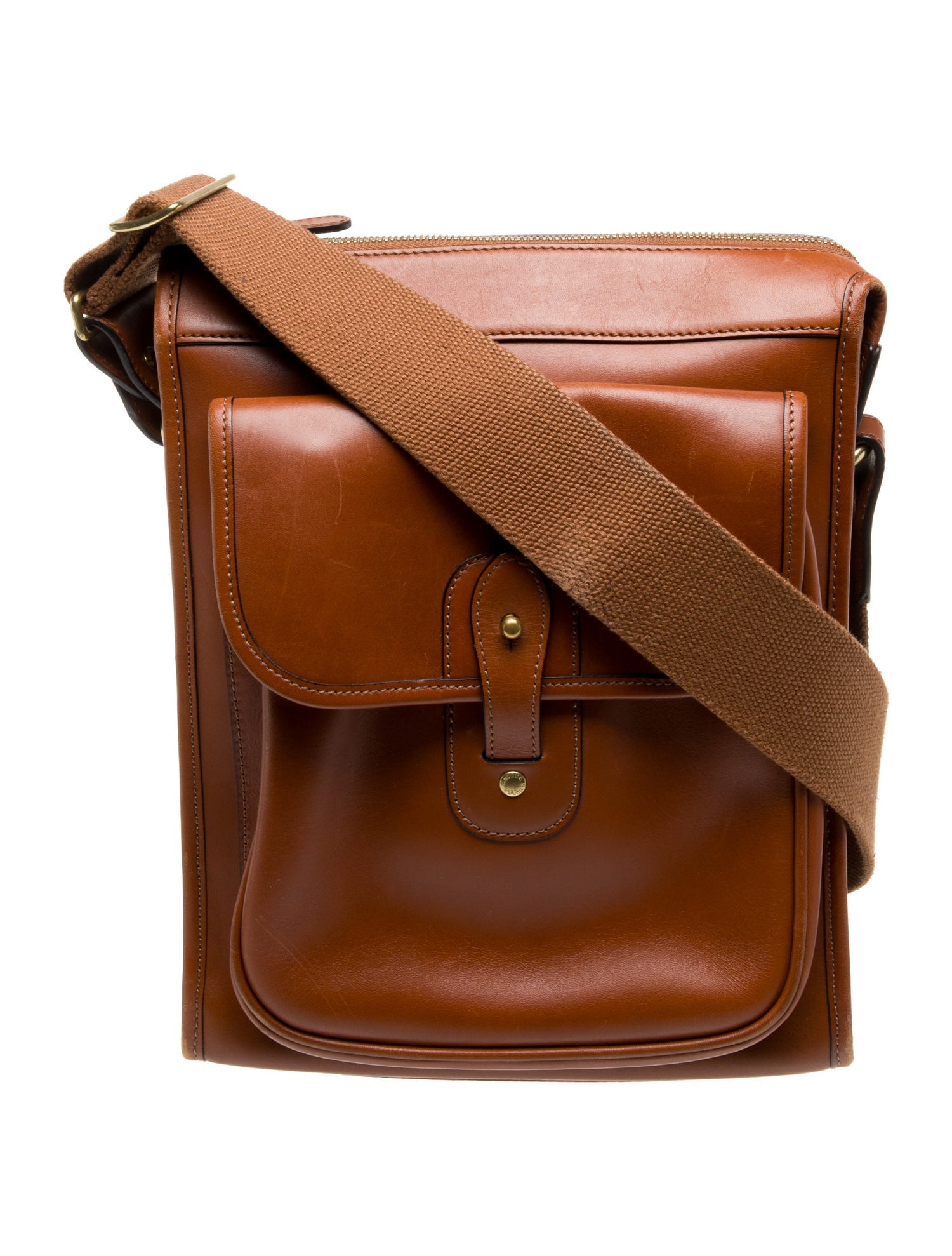 Ghurka Leather Messenger Bag
