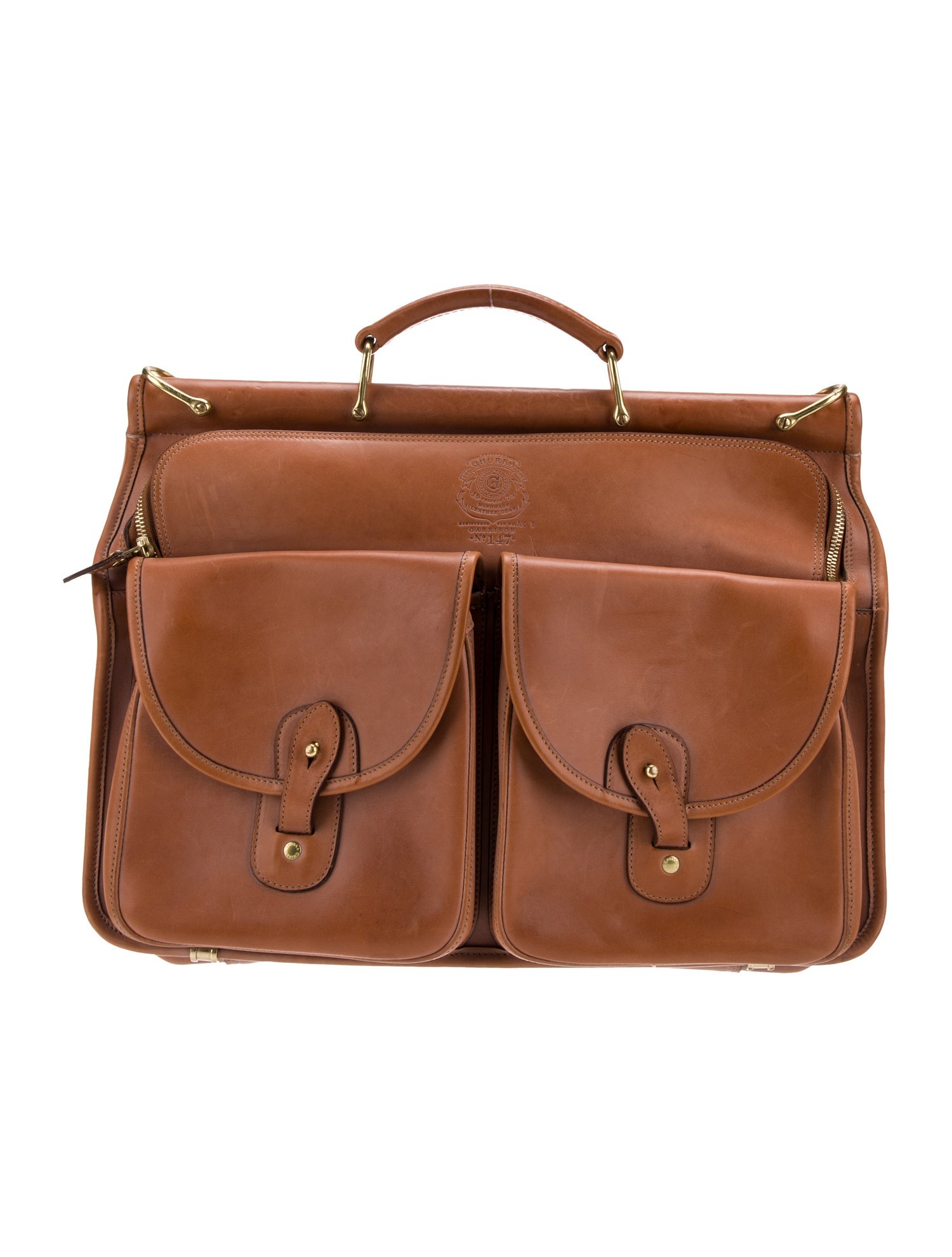 Ghurka Leather Briefcase