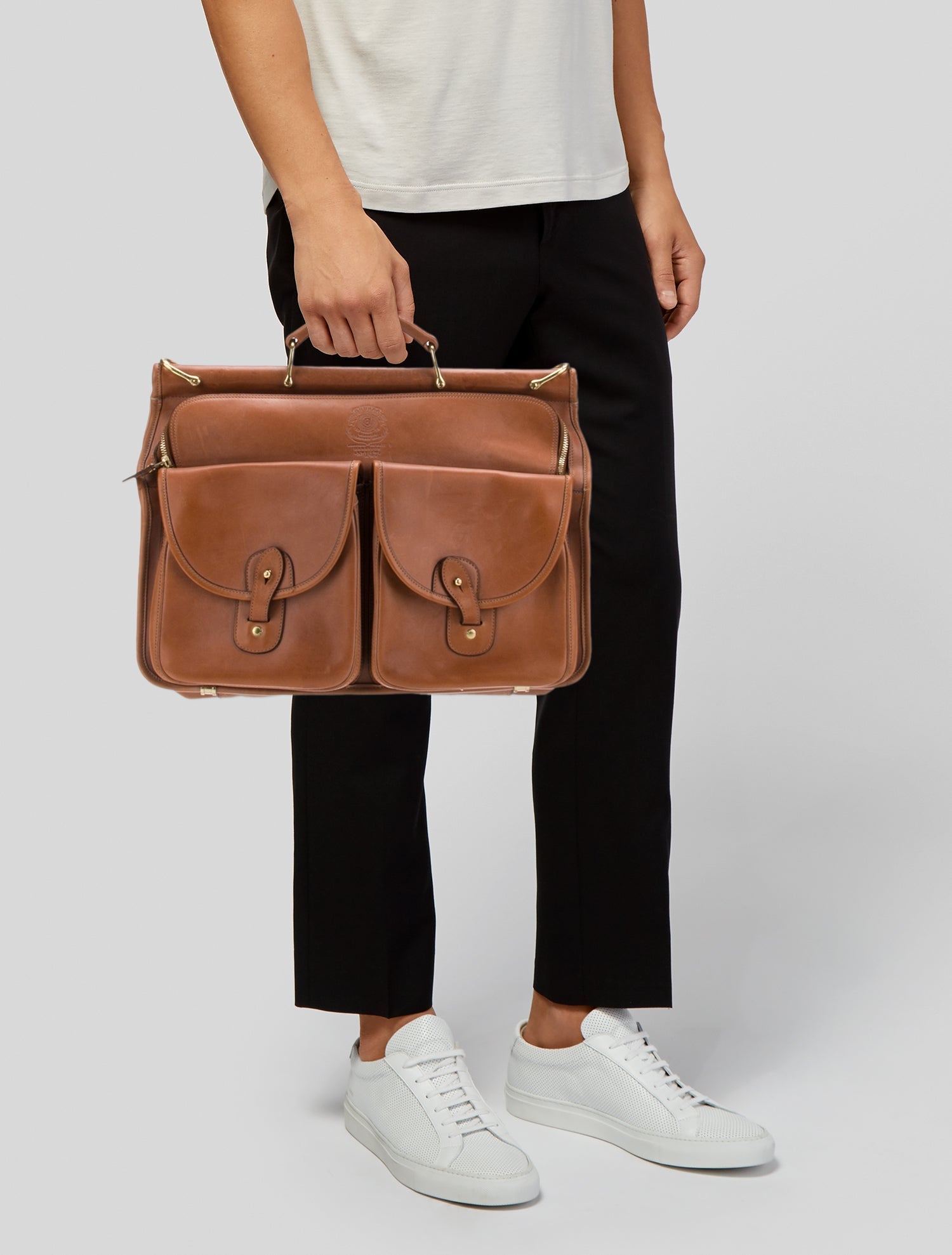 Ghurka Leather Briefcase