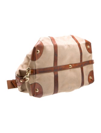 Ghurka Canvas Leather Trim Carry-On