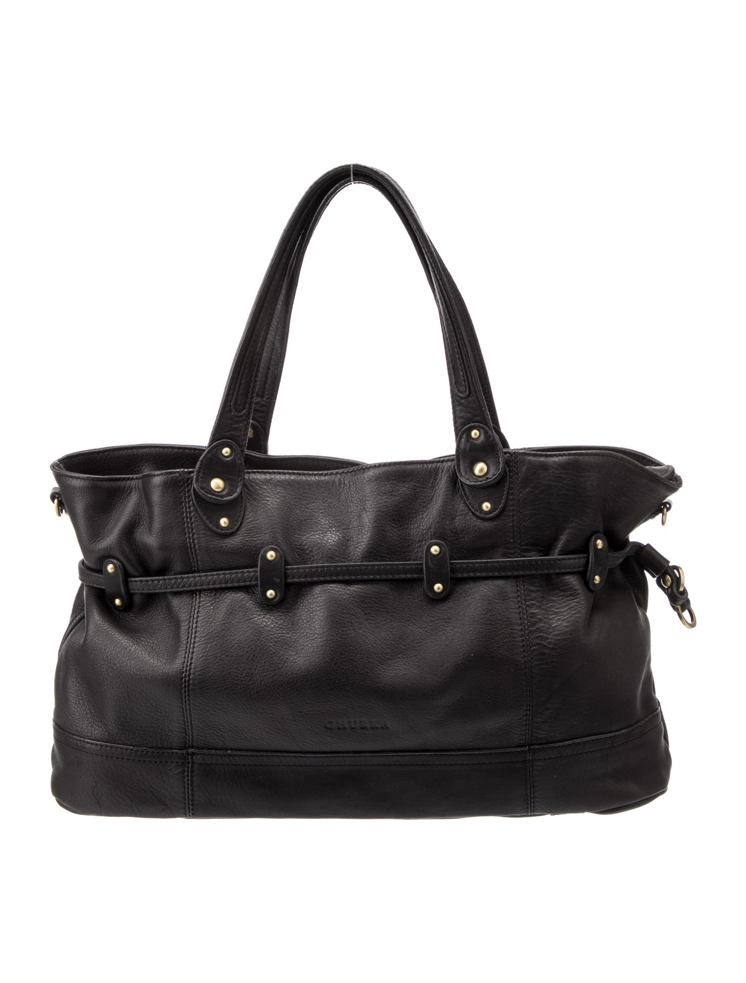 Ghurka Leather Top Handle Bag
