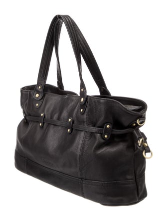 Ghurka Leather Top Handle Bag