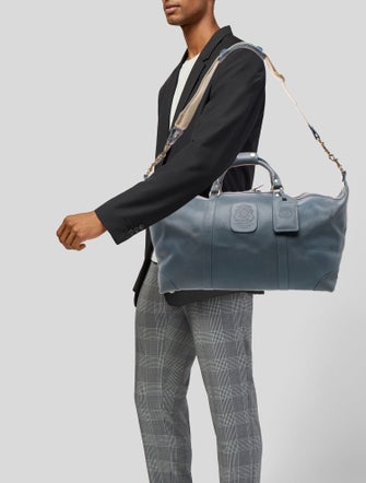 Ghurka Leather Weekender Bag