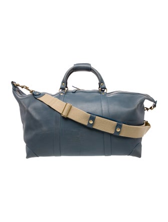 Ghurka Leather Weekender Bag