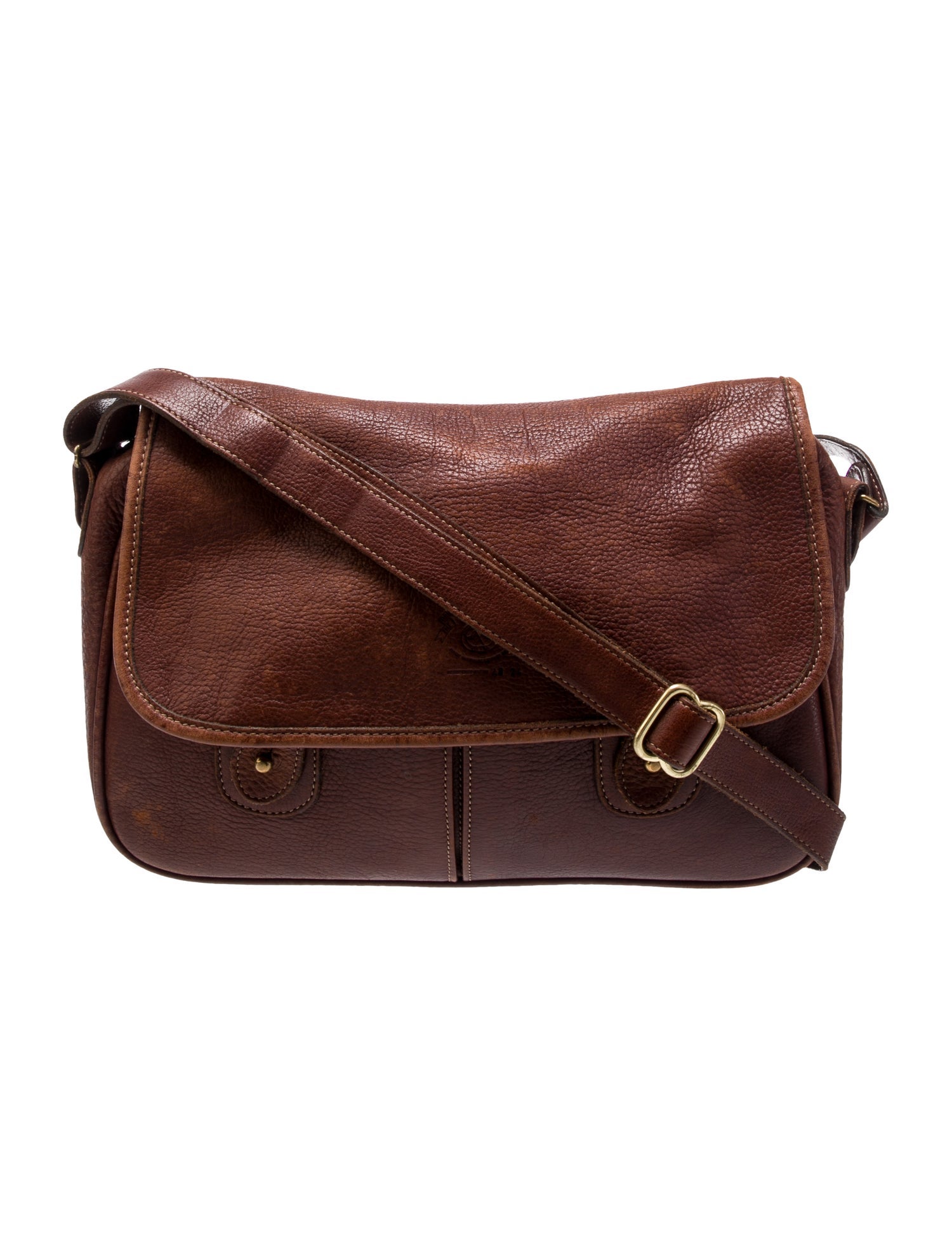 Ghurka Leather Messenger Bag