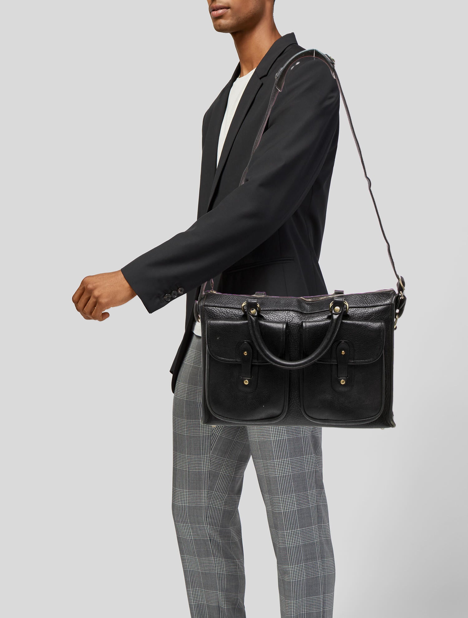 Ghurka Leather Carry On