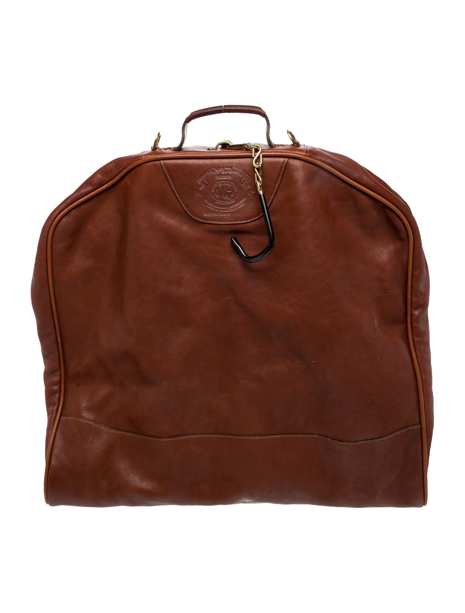 Ghurka Leather Garment Bag