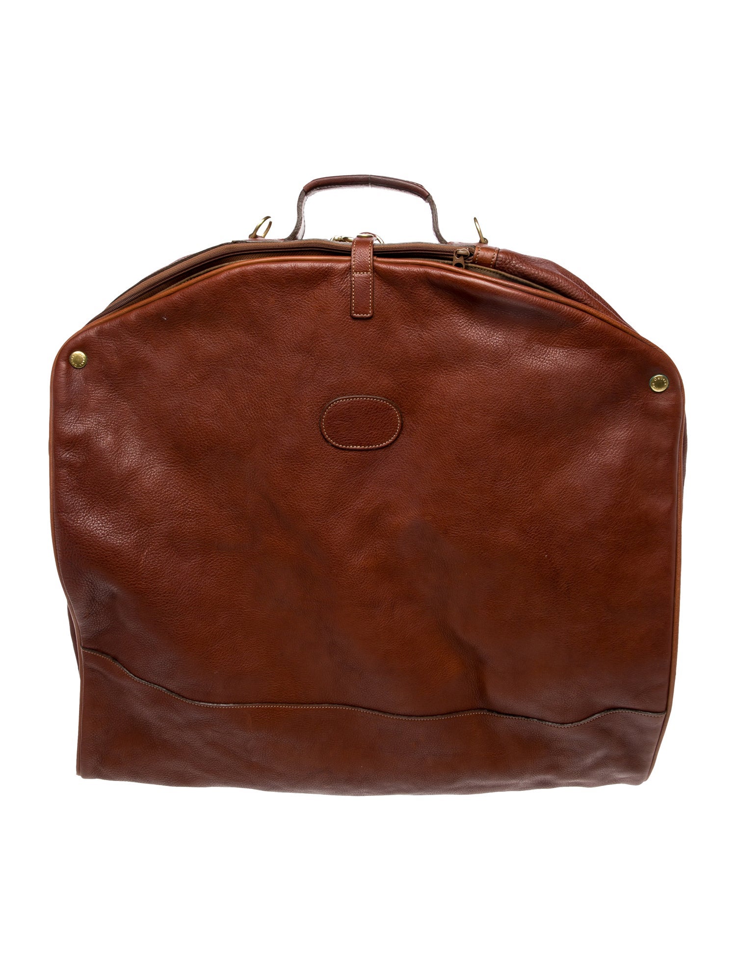 Ghurka Leather Garment Bag