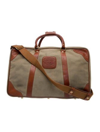 Ghurka Canvas Leather Trim Carry-On