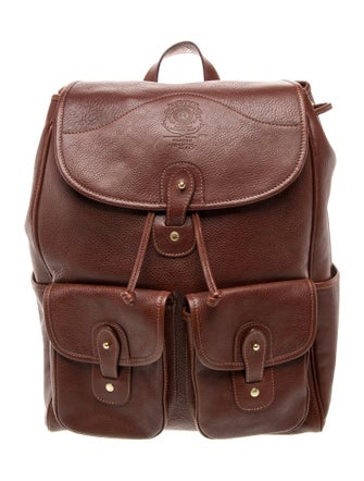 Ghurka Leather Backpack