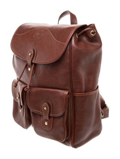 Ghurka Leather Backpack