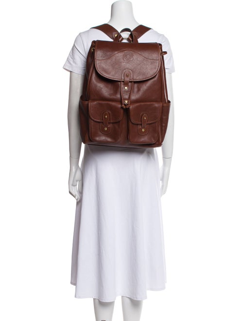 Ghurka Leather Backpack