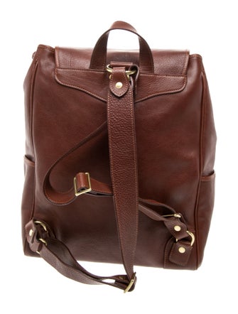 Ghurka Leather Backpack