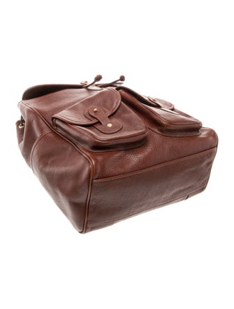 Ghurka Leather Backpack