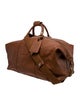 Ghurka Leather Weekender Bag