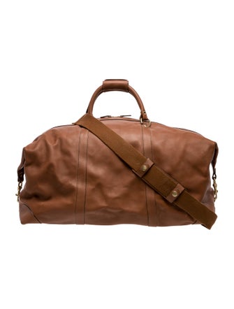 Ghurka Leather Weekender Bag