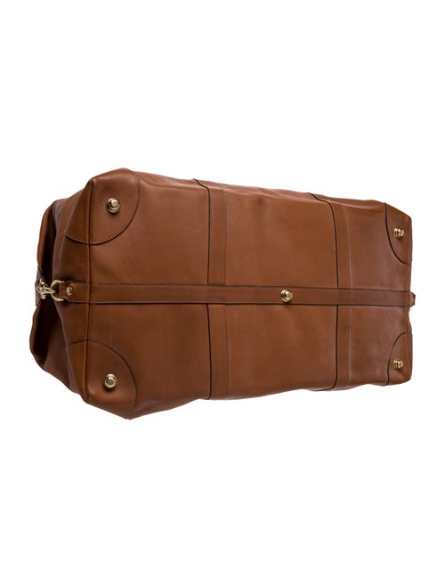 Ghurka Leather Weekender Bag