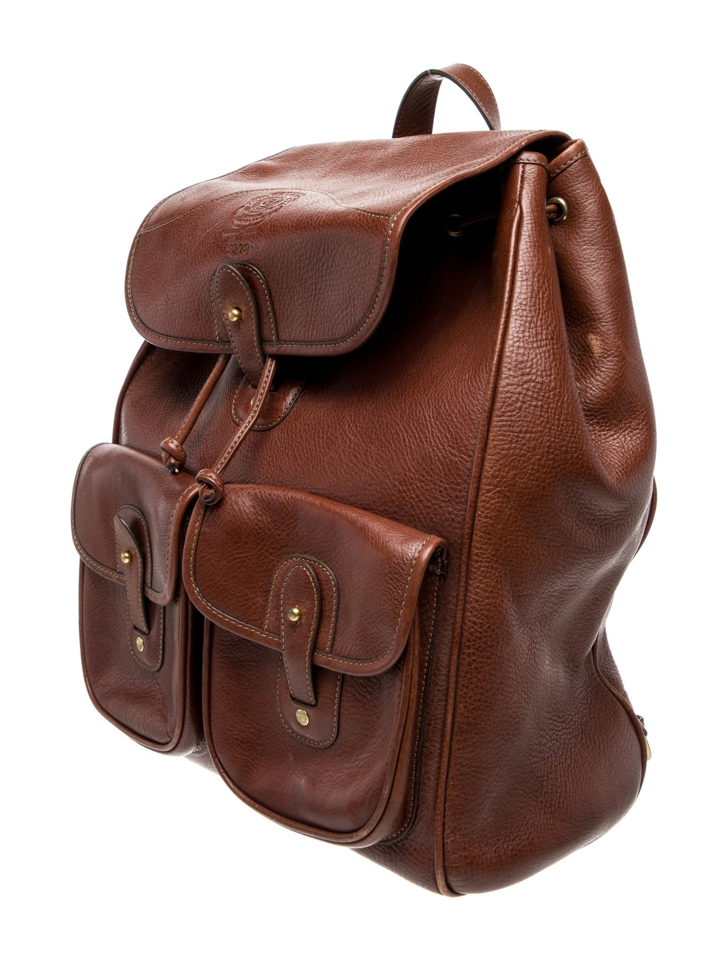 Ghurka Leather Backpack