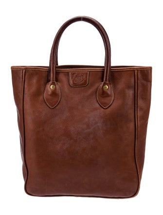 Ghurka Leather Top Handle Bag