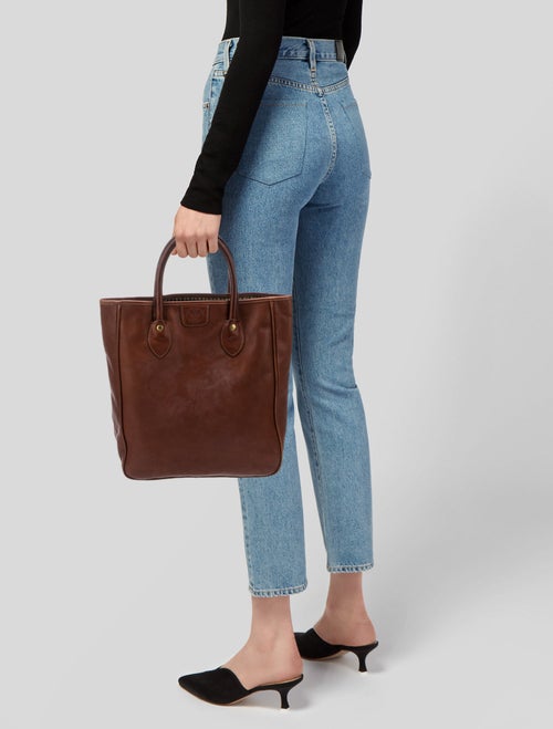 Ghurka Leather Top Handle Bag