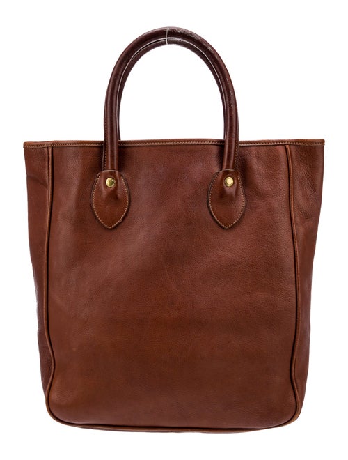 Ghurka Leather Top Handle Bag