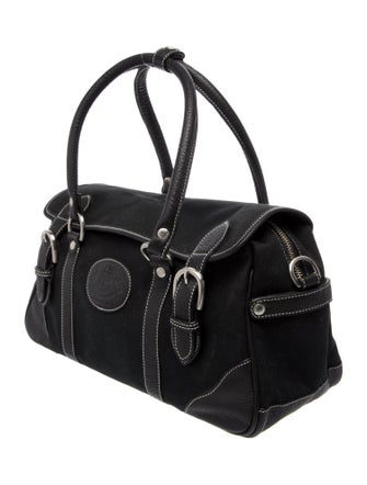 Ghurka Leather Top Handle Bag
