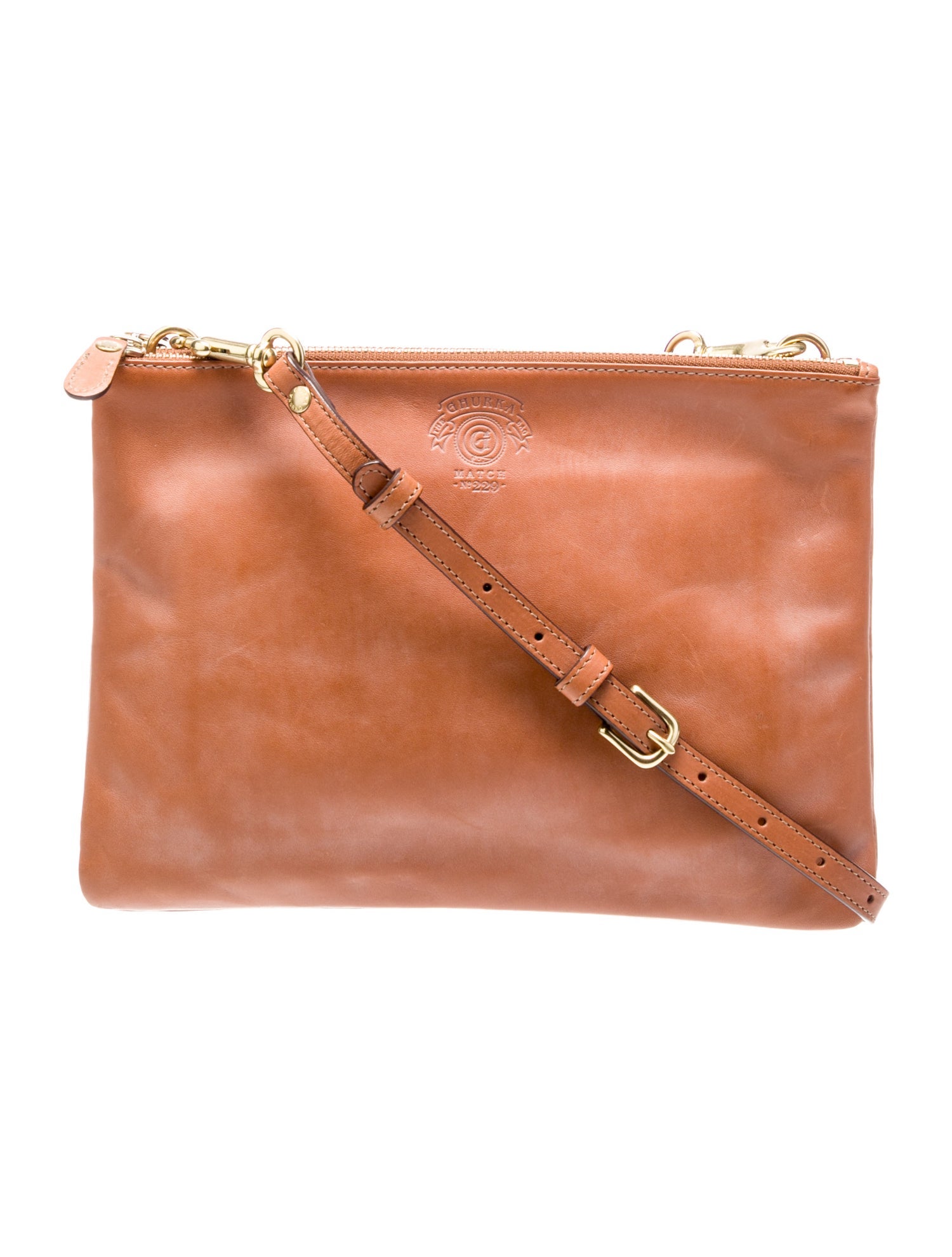Ghurka Leather Crossbody Bag
