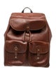 Ghurka Leather Backpack