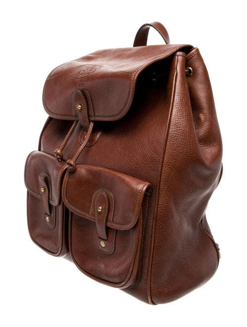 Ghurka Leather Backpack