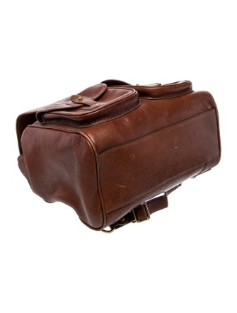 Ghurka Leather Backpack