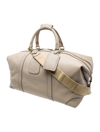 Ghurka Leather Weekender Bag
