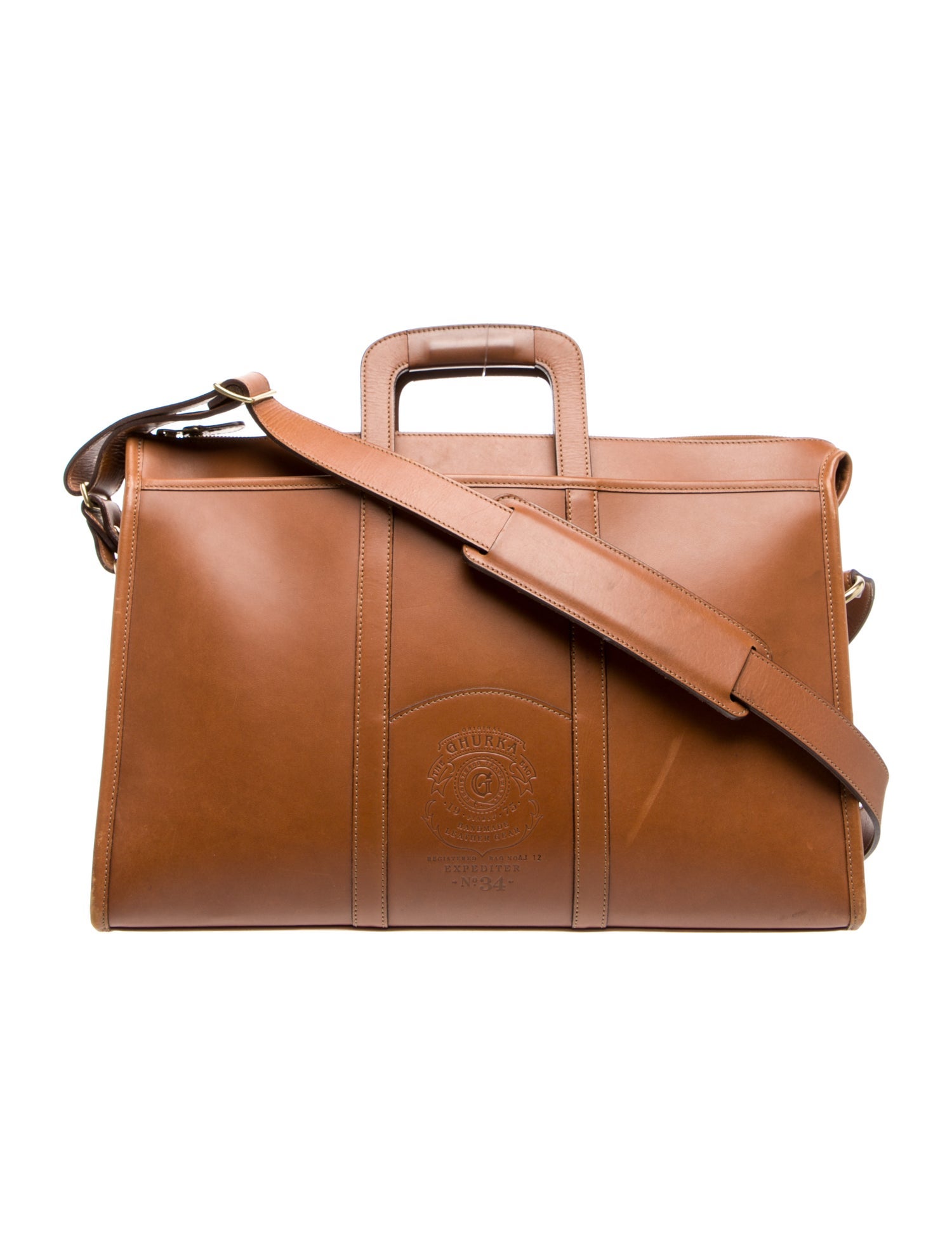 Ghurka Leather Crossbody Bag