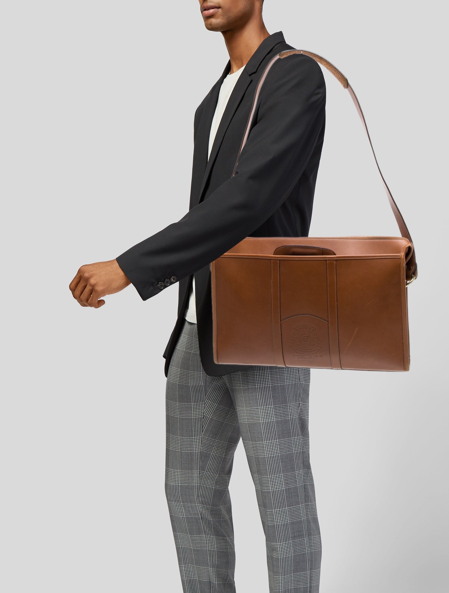 Ghurka Leather Crossbody Bag