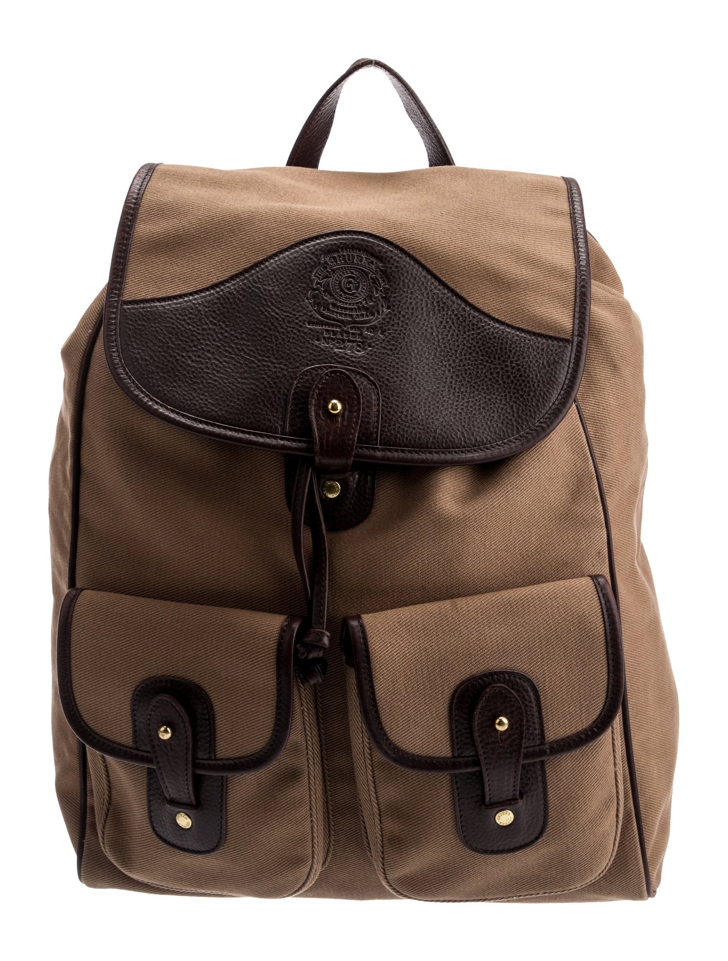 Ghurka Leather Backpack