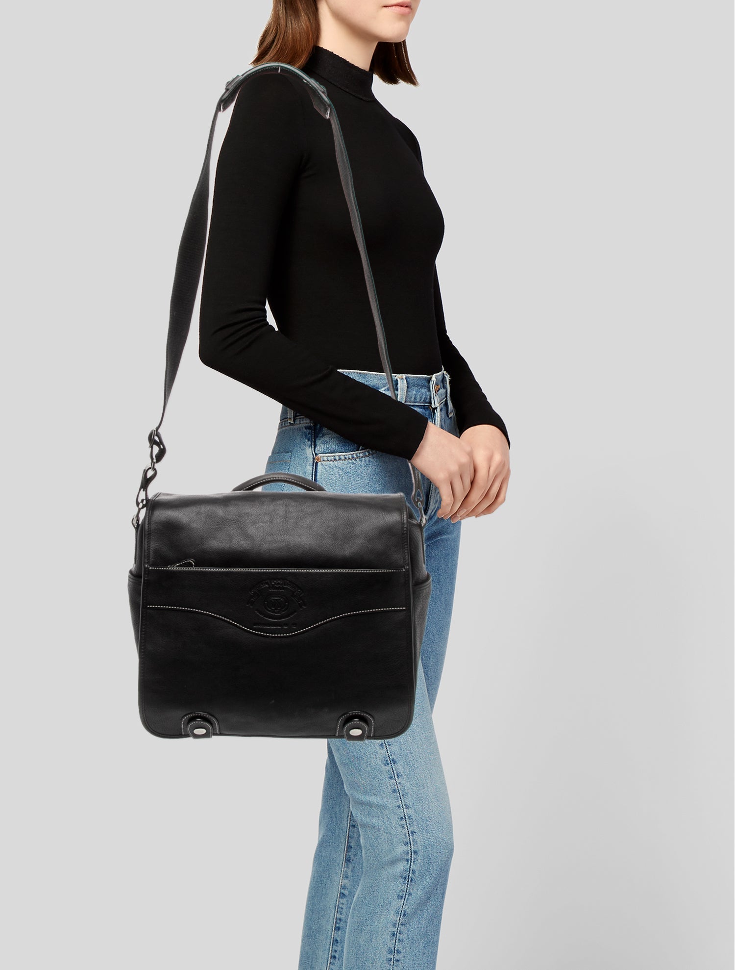 Ghurka Leather Messenger Bag