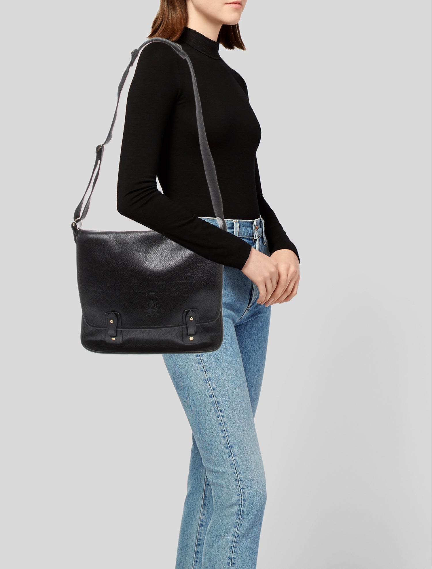 Ghurka Leather Messenger Bag