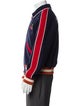 Gucci HA HA HA Wool Striped Varsity Jacket
