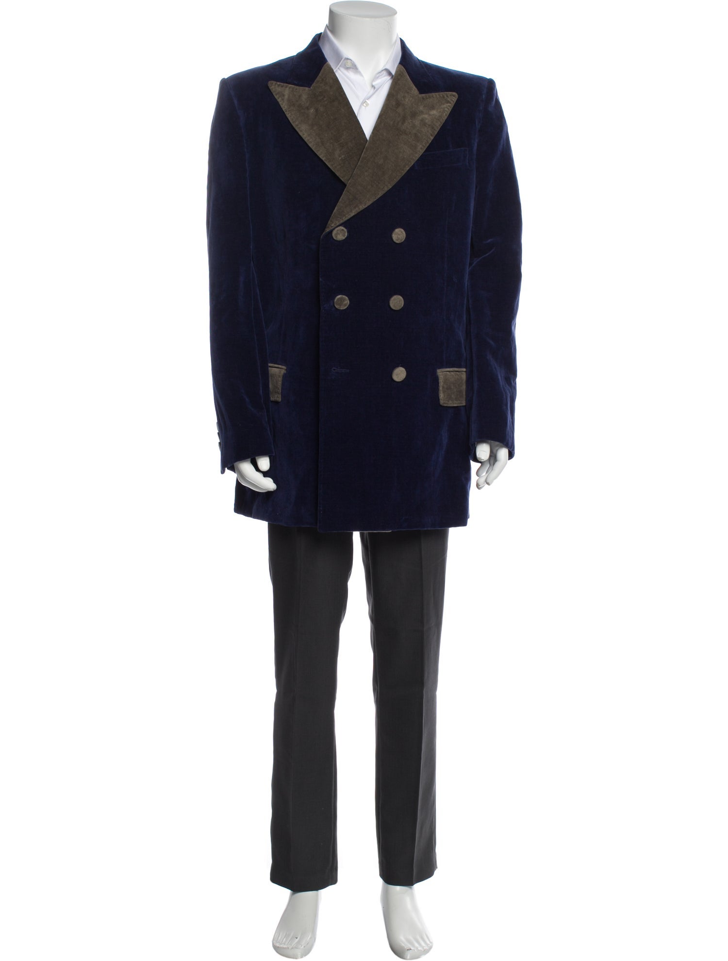 Gucci HA HA HA Double Breasted Velvet Blazer w/ Tags