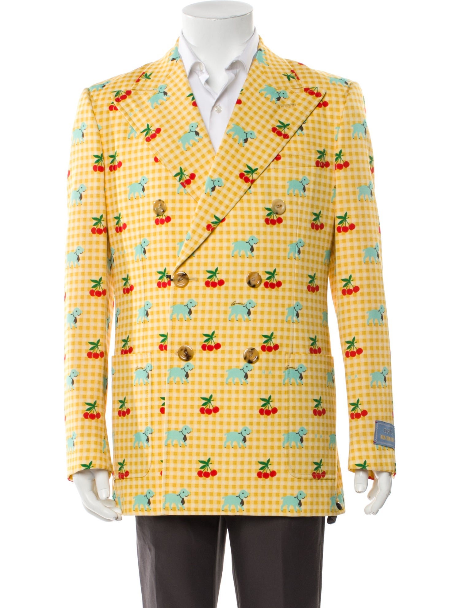 Gucci HA HA HA 2023 Wool Blazer