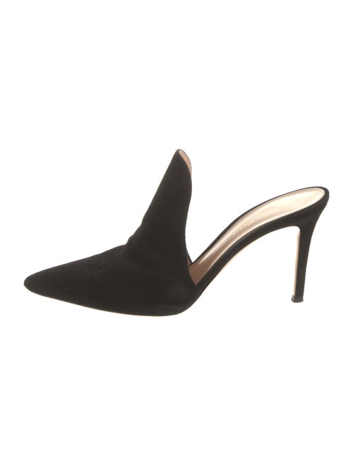 Gianvito Rossi for Altuzarra Suede Mules