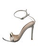 Gianvito Rossi PVC Leather Trim Embellishment Sandals