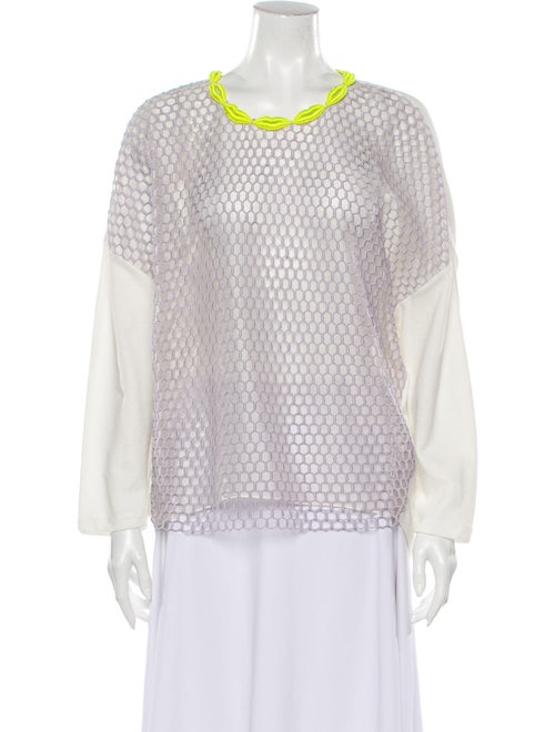 Giambattista Valli Printed Crew Neck Sweatshirt