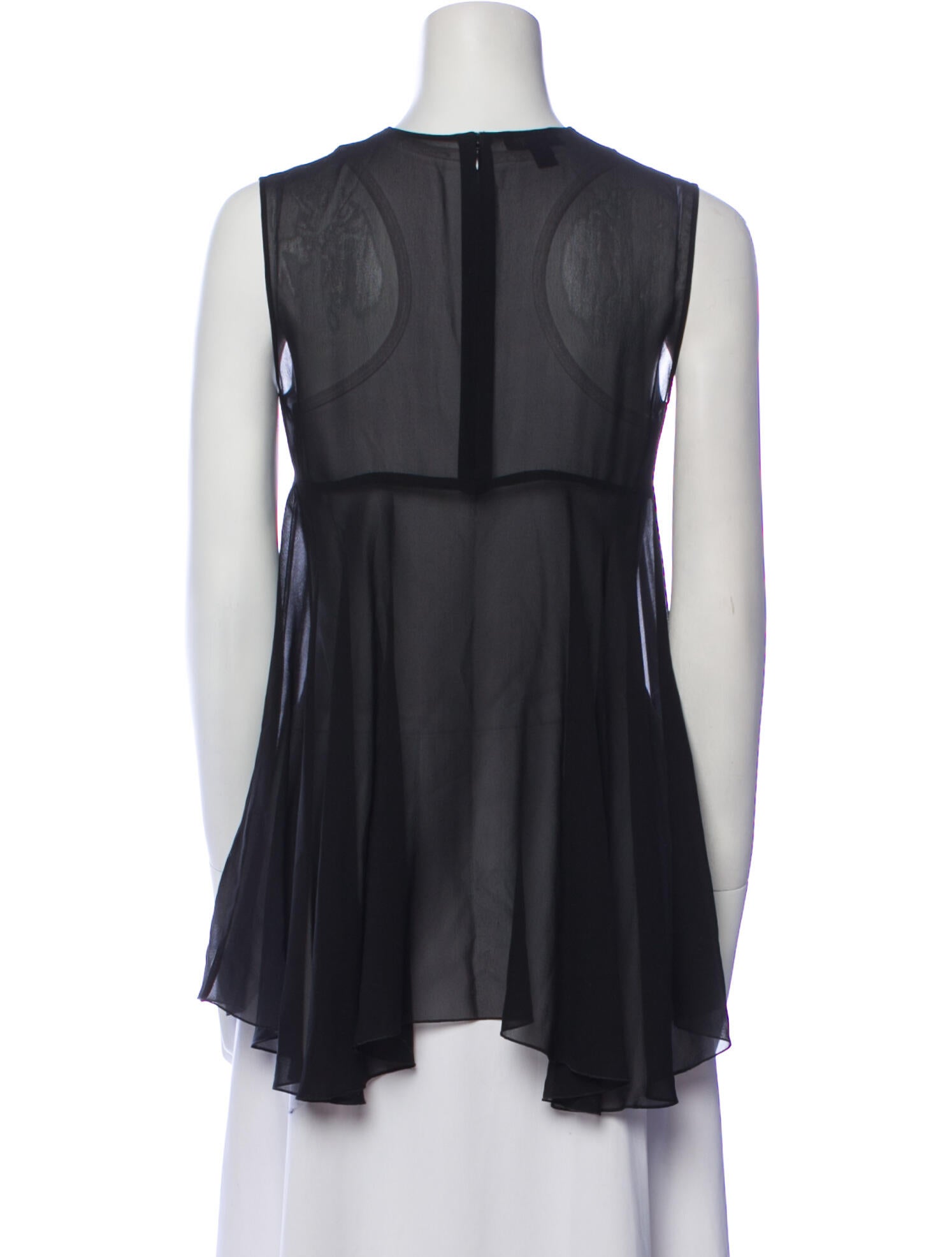 Giambattista Valli Crew Neck Sleeveless Tunic