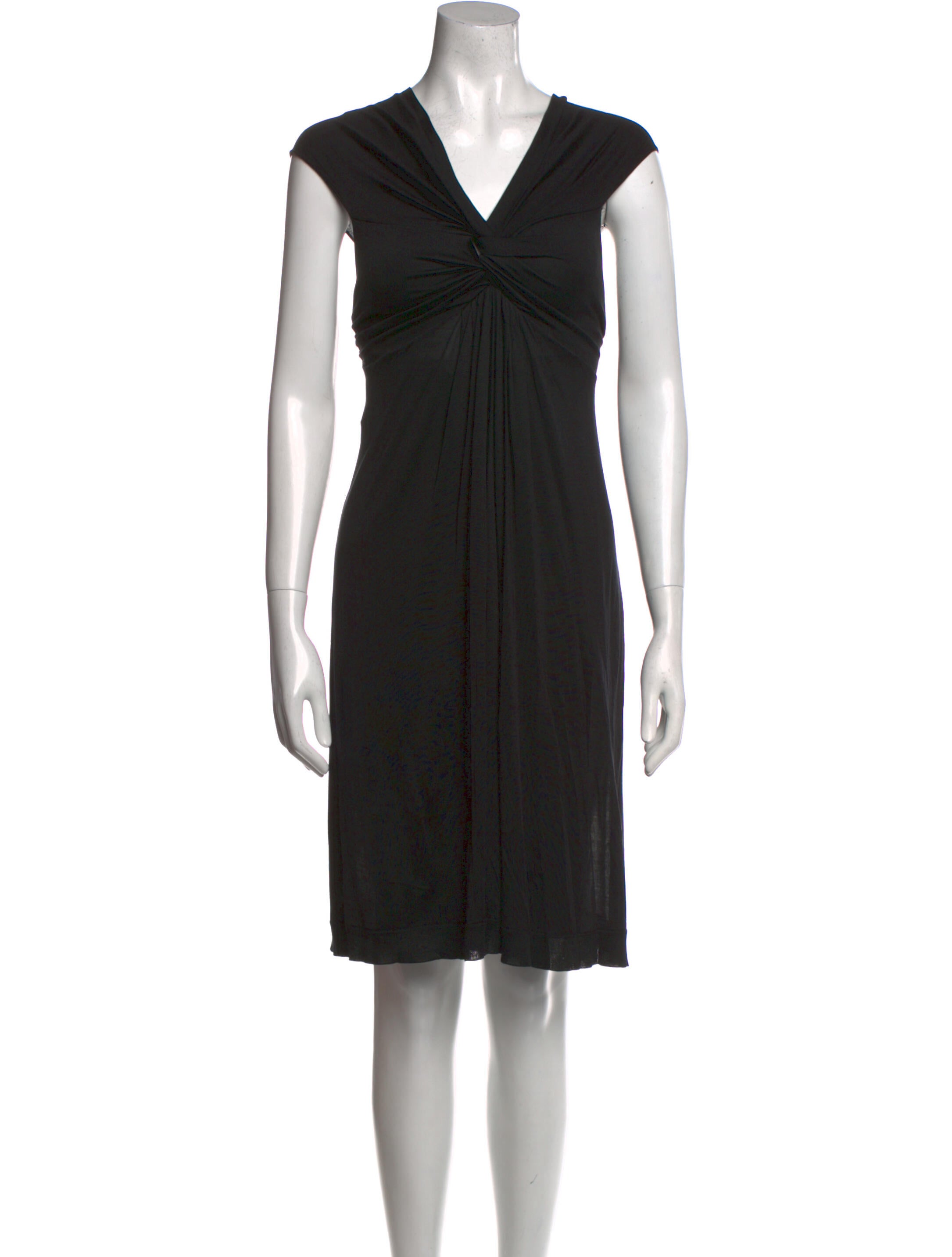 Giambattista Valli V-Neck Knee-Length Dress