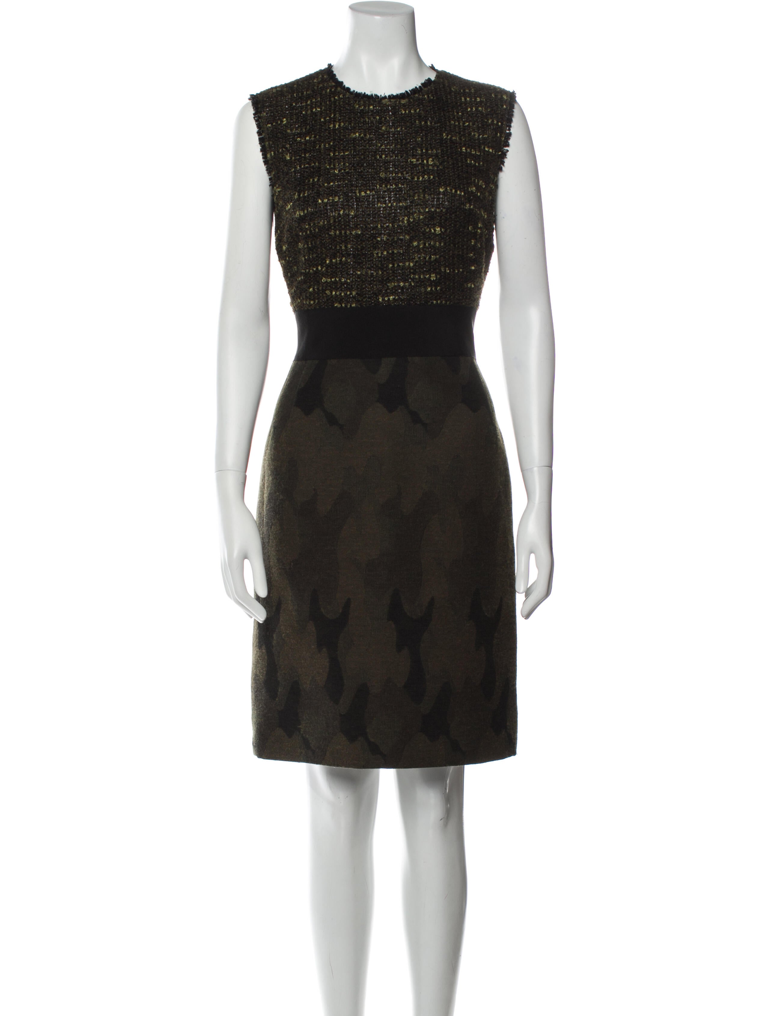 Giambattista Valli Lace Pattern Knee-Length Dress