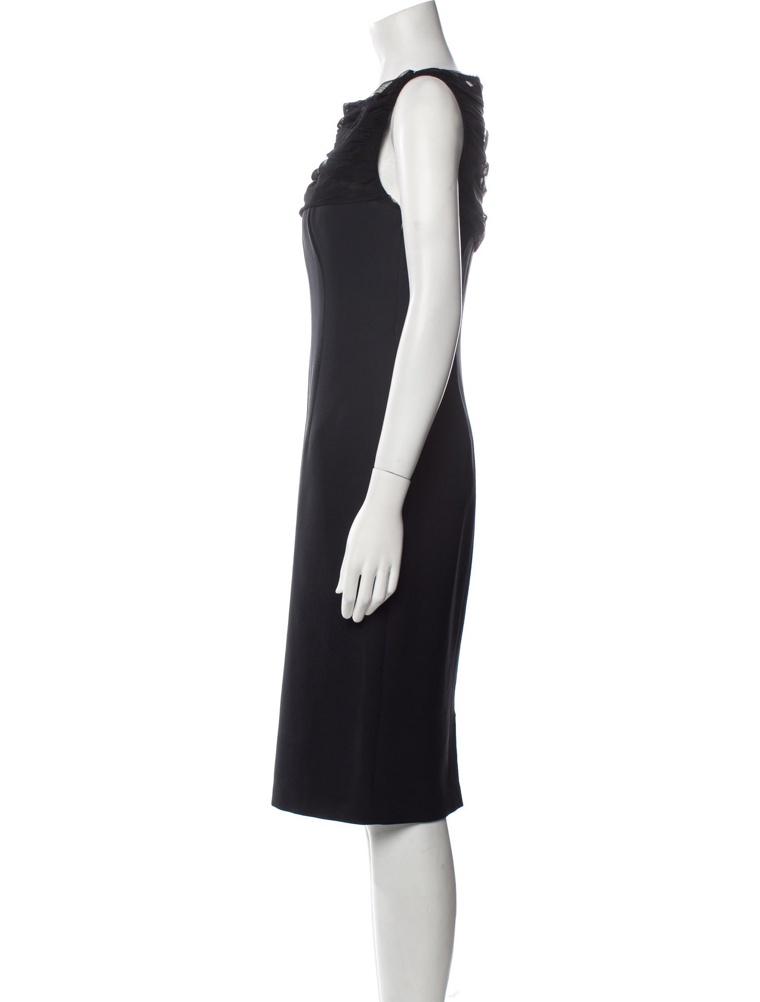 Giambattista Valli Silk Midi Length Dress