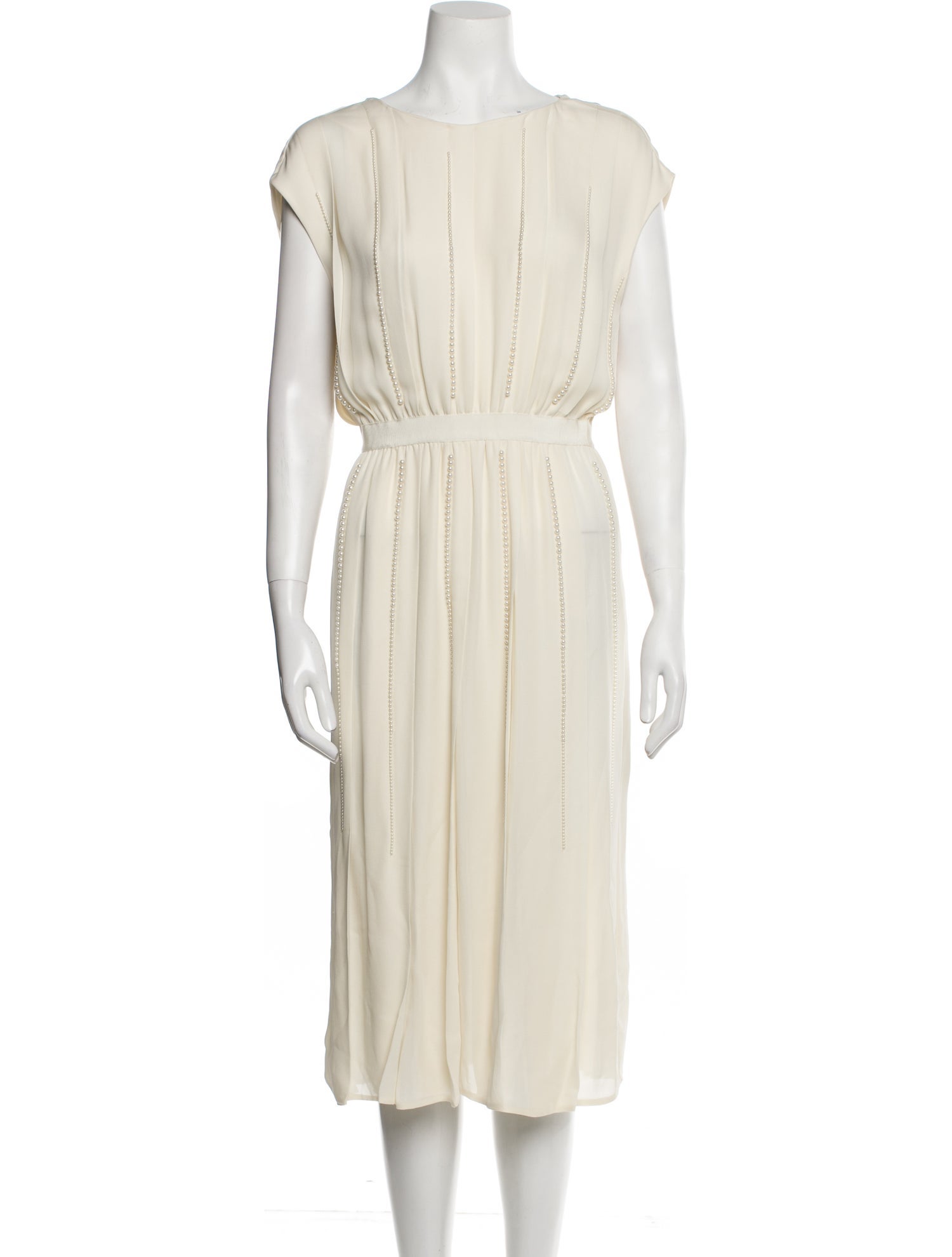 Giambattista Valli Silk Midi Length Dress