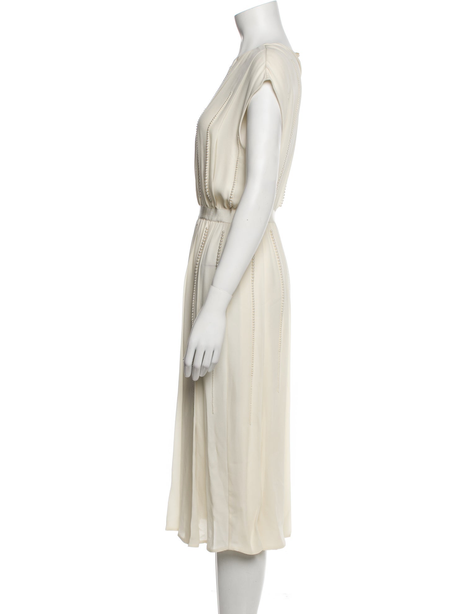 Giambattista Valli Silk Midi Length Dress