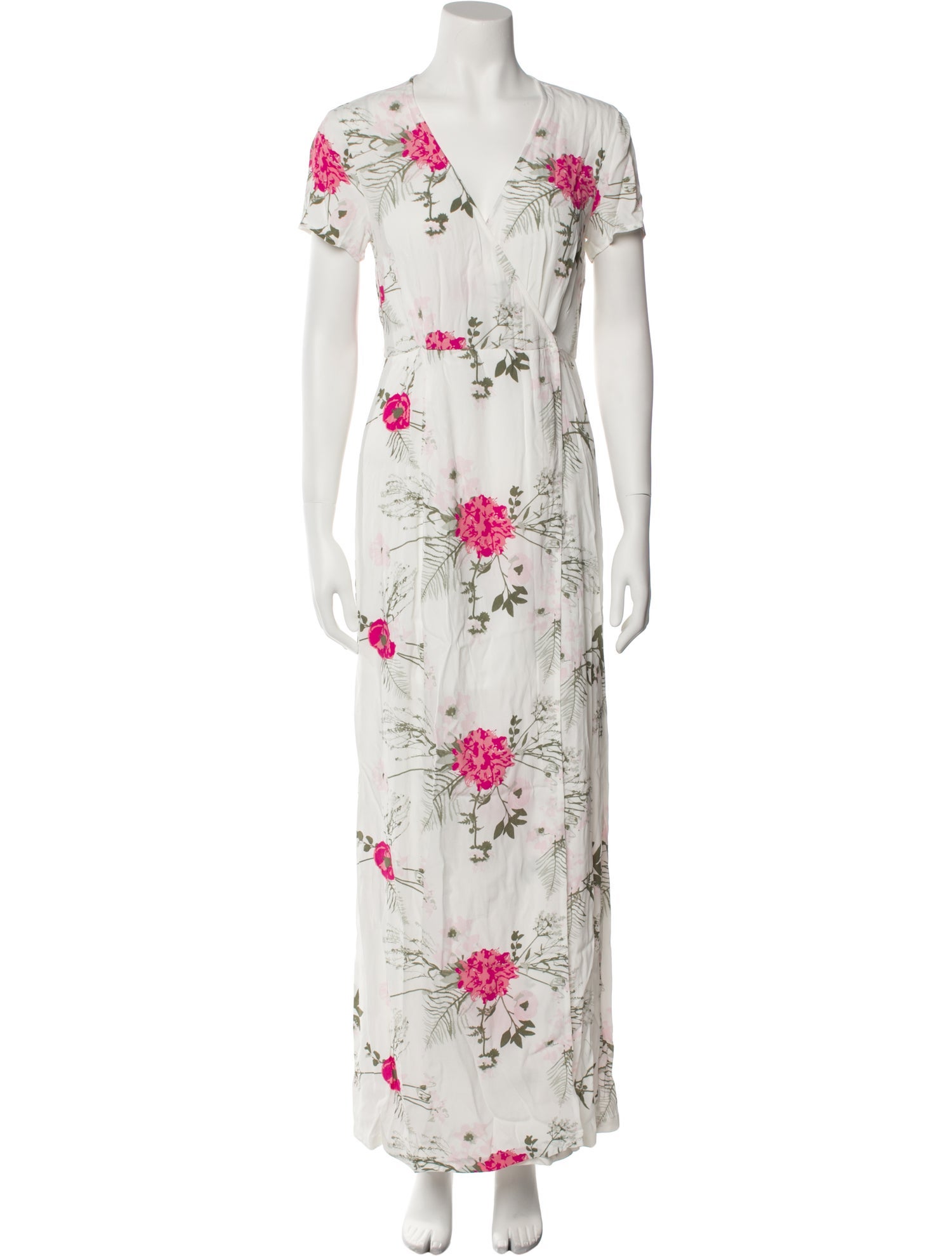 Giambattista Valli Floral Print Long Dress